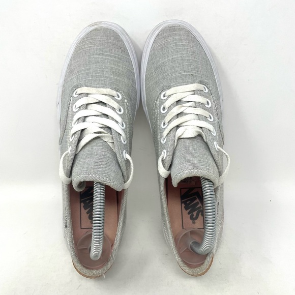 Vans Old Skool Classic Lace Up Sneaker Grey White Womens 8.5 - Picture 6 of 8
